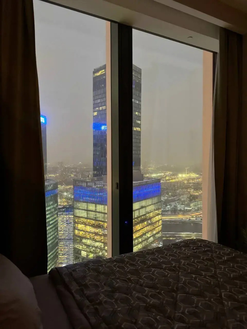 Апартаменты Sky City Moscow Роскошный апартамент с видом на башни на 61 этаже!