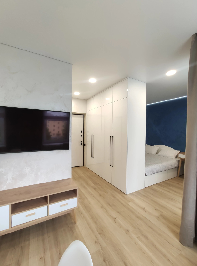 Квартира Уютная студия возле метро Ковальская слобода