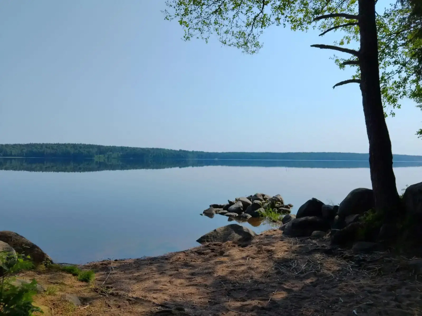 Частный дом Лес и Озеро