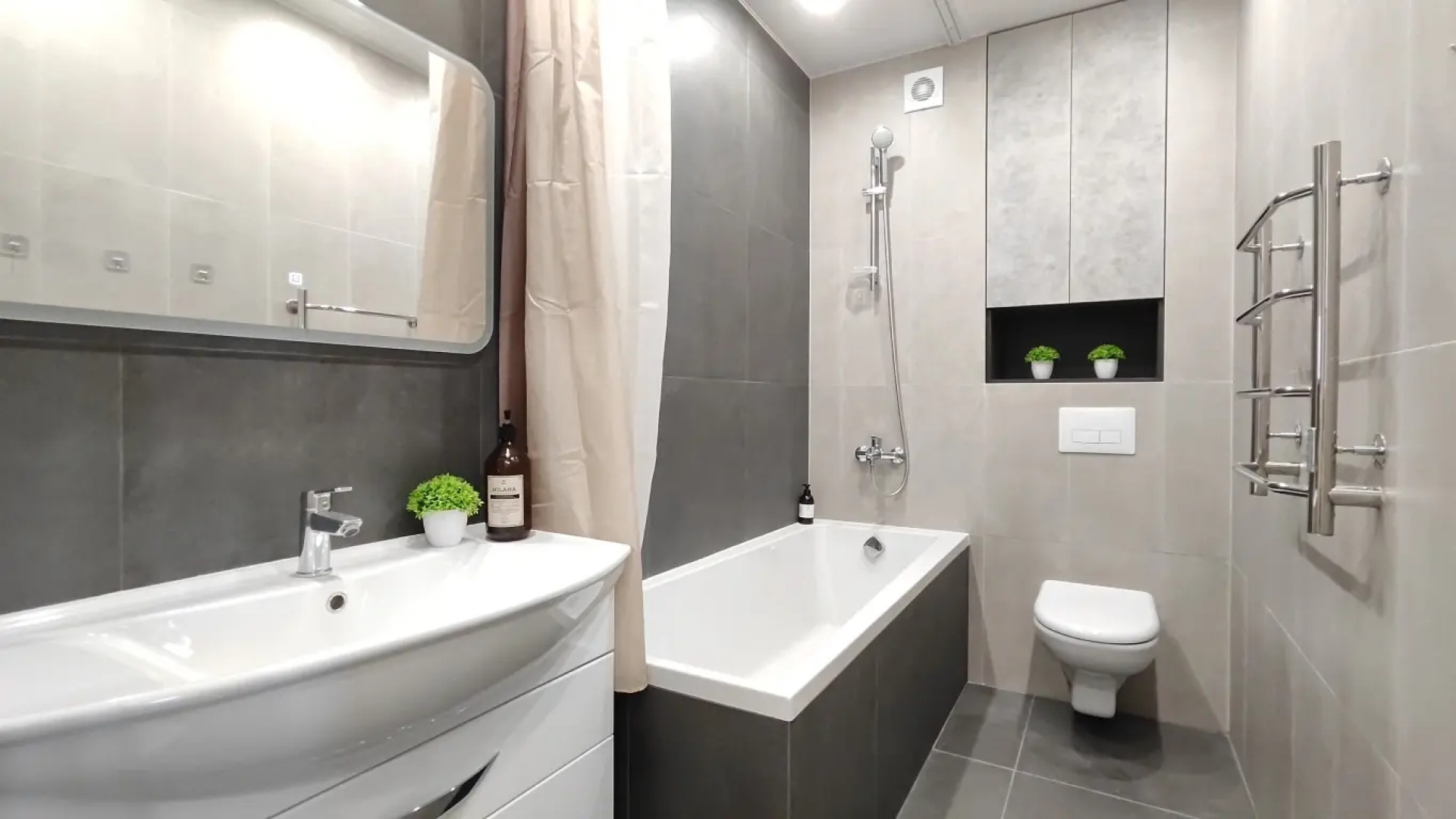 Апартаменты Panda Home в центре в ЖК Сердце Сибири