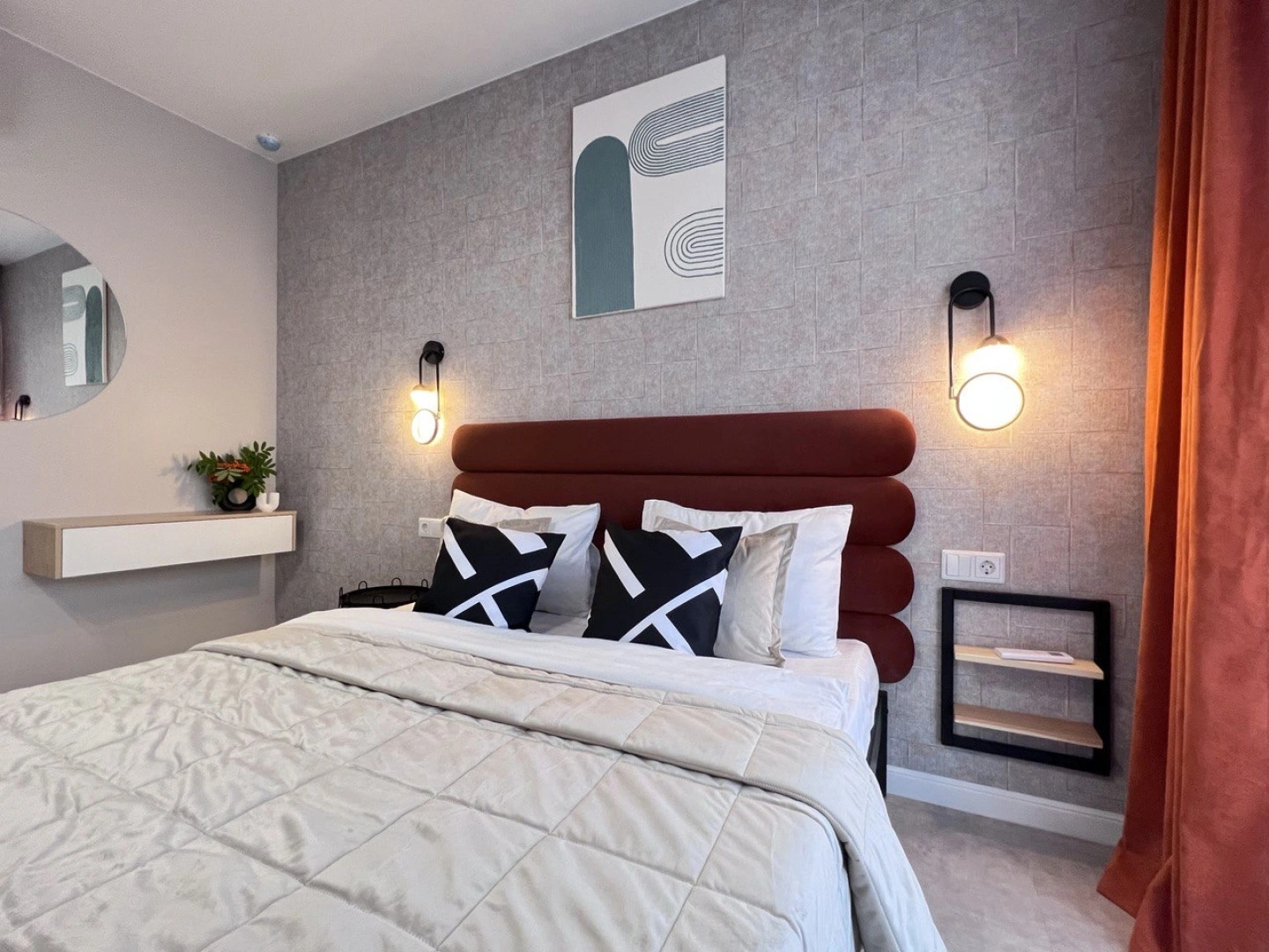 Апартаменты Bид на реку с террасы 13го этажа