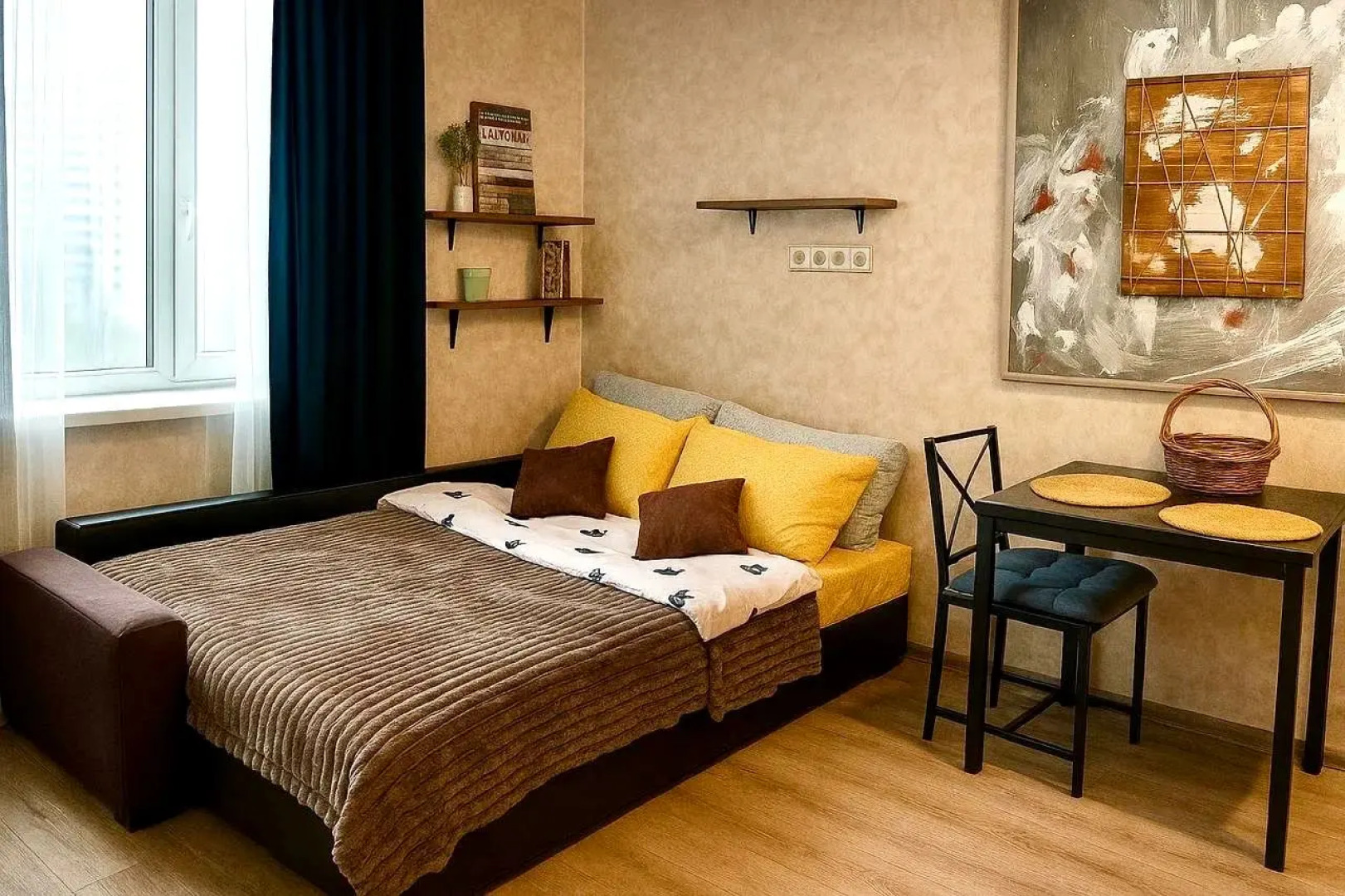 Квартира Уютная Студия в Живописном Районе ЖК Южное Домодедово