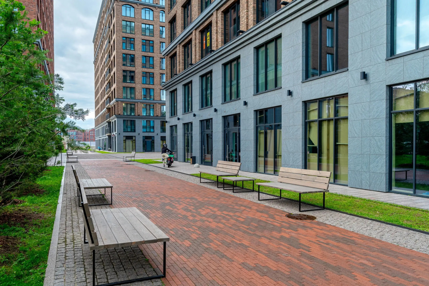 Апартаменты с большими окнами