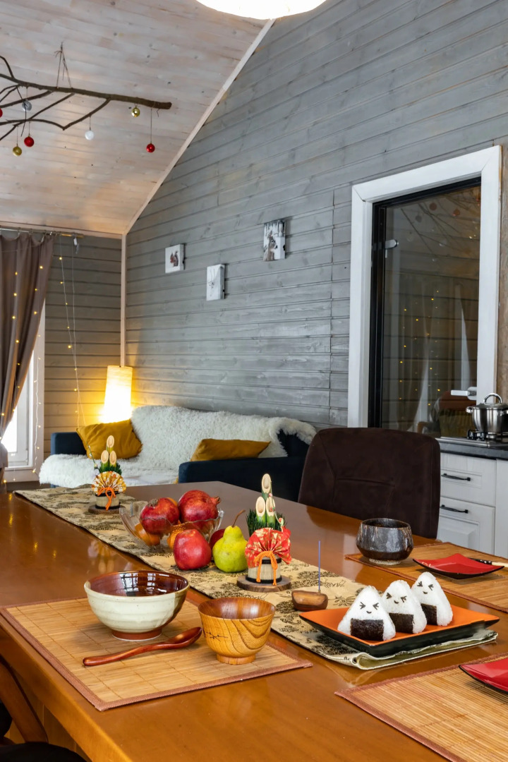 Шале с камином