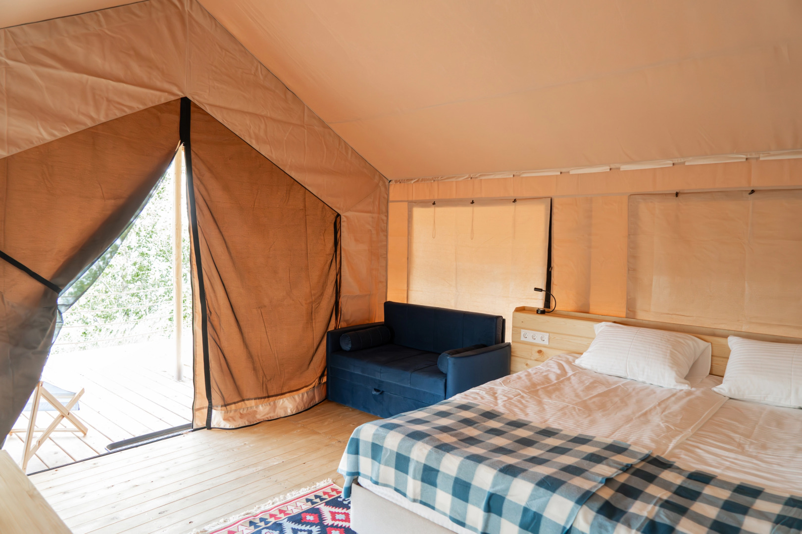 Глэмпинг Синий Яр