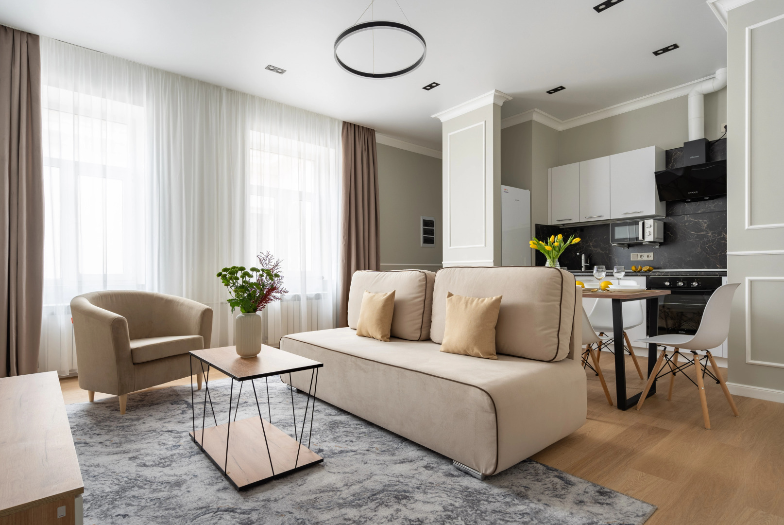 Апартаменты Let Your Flat Modern