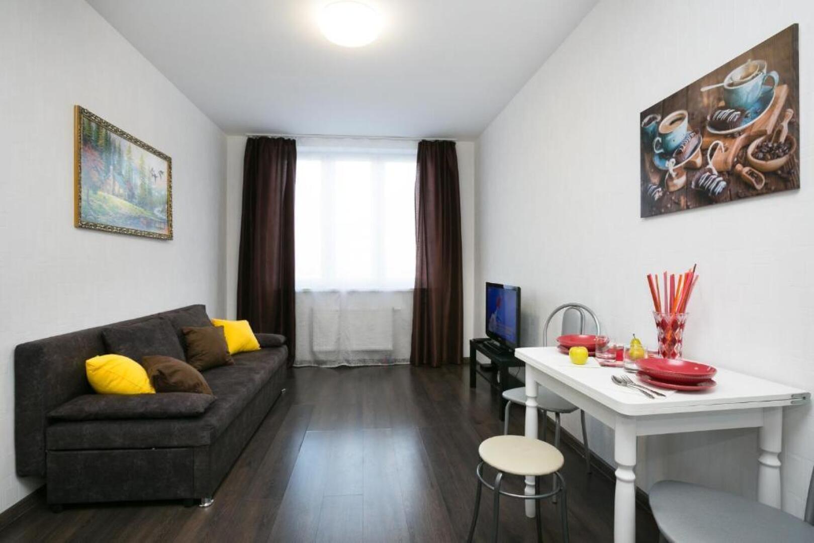 Просторные апартаменты Dayker City Apartments в ЖК Репин Парк