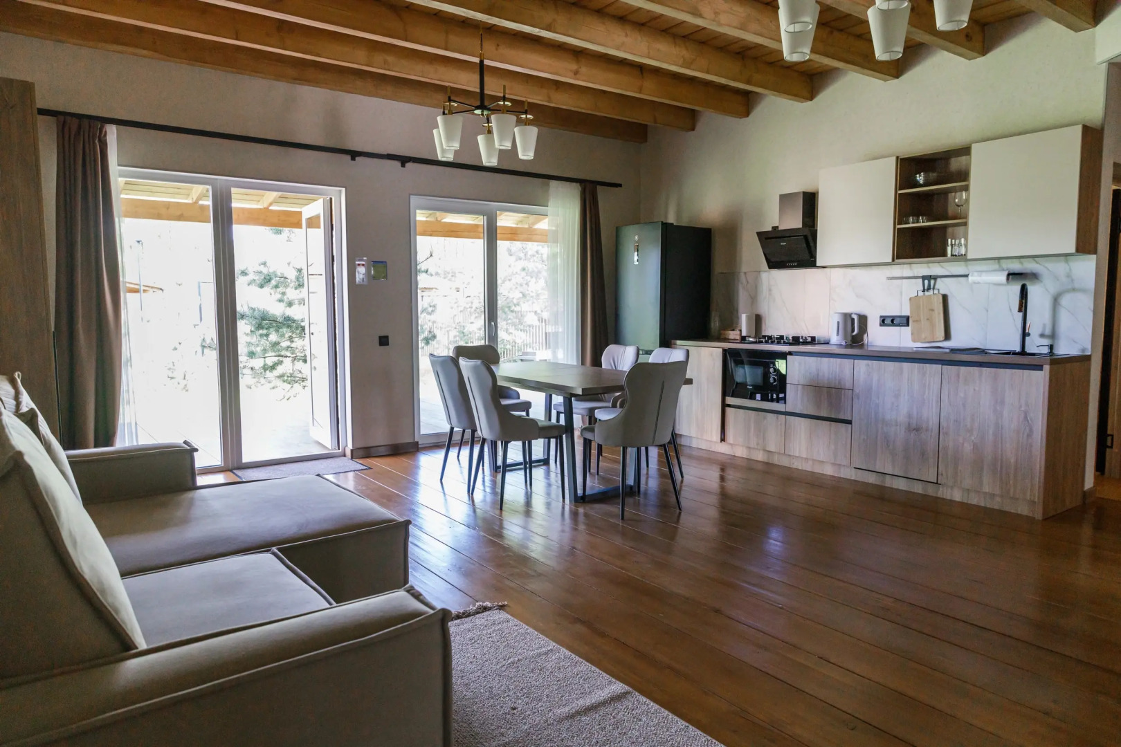 Частный дом 150 метров для отдыха рядом со Звенигородом