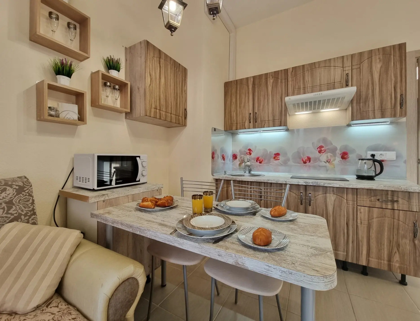 Квартира Студия для 5 гостей