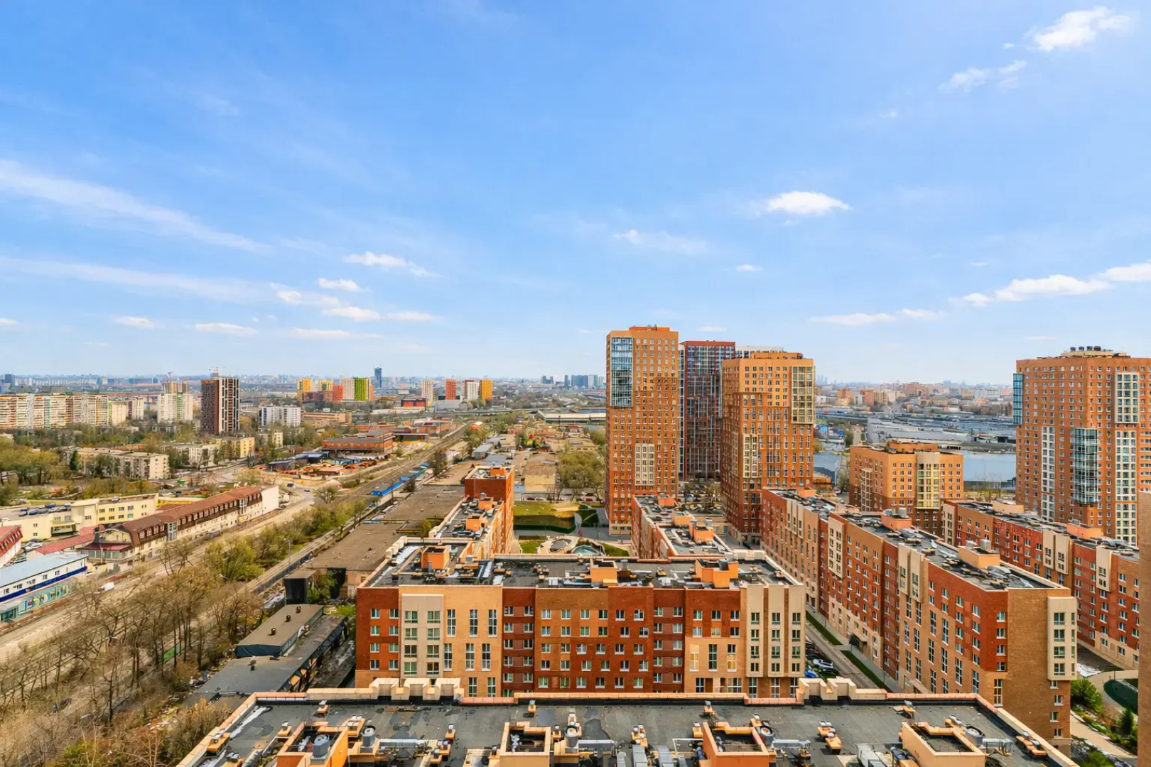 Апартаменты Студия на 23 Этаже с Видом на Москву