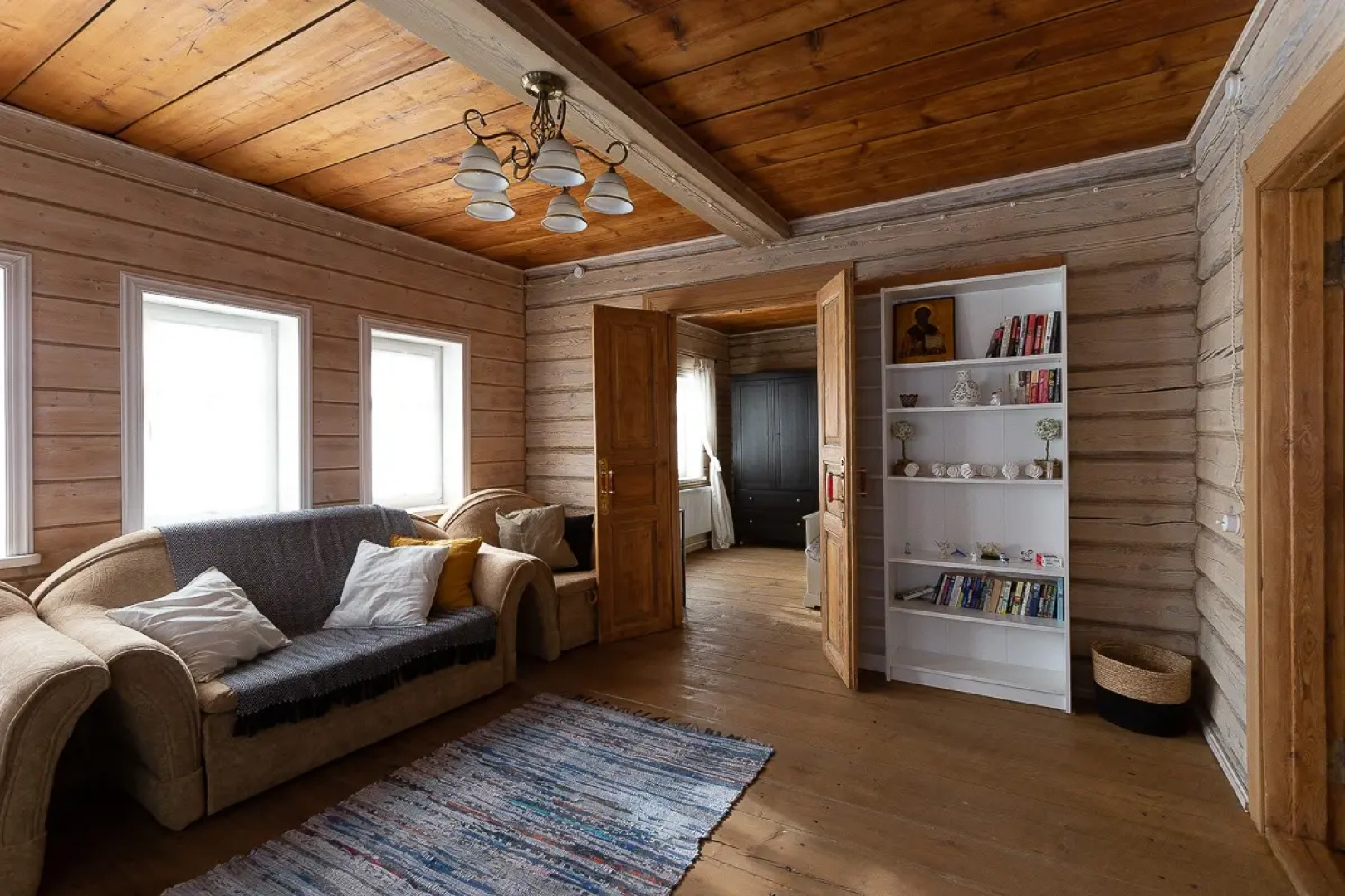 Частный дом с русской печью и баней