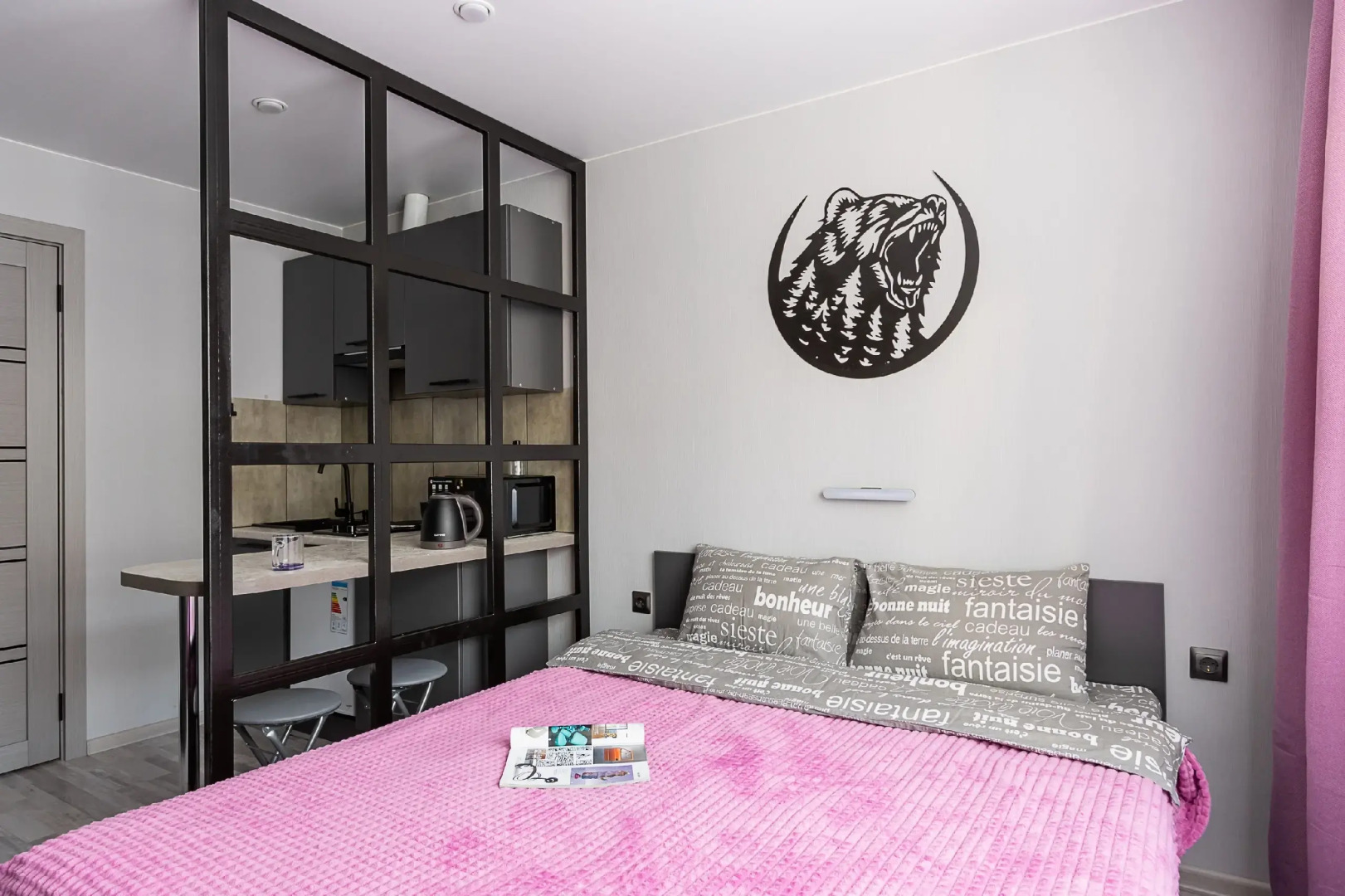 Квартира Студия Pink