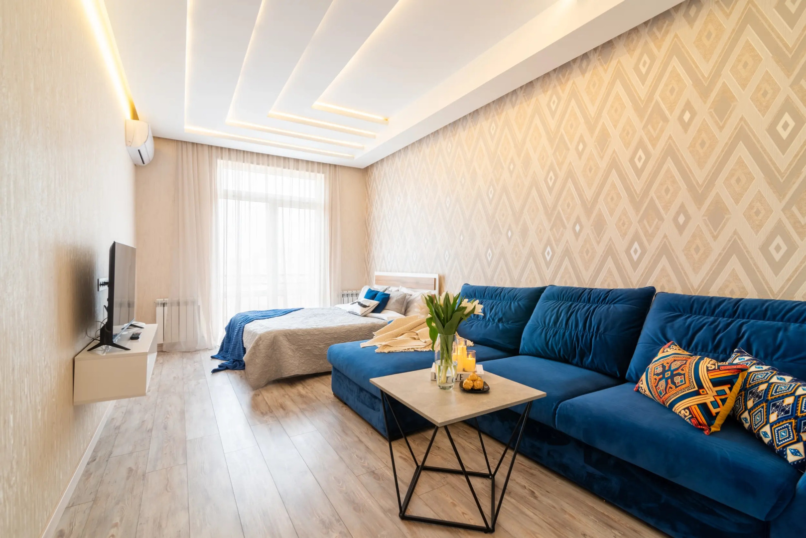 Апартаменты в центре с видом на город