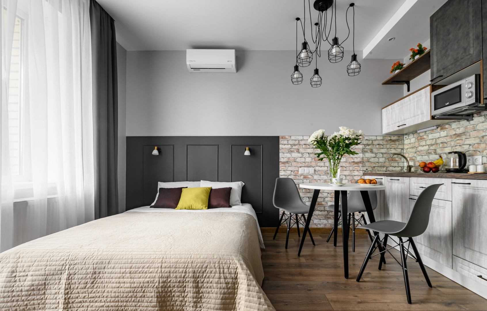 Апартаменты Уютная Студия Между Аэропортом и метро Звездная