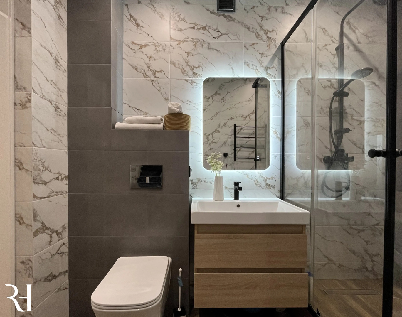 Квартира в центре города с кондиционером в ЖК Йондос