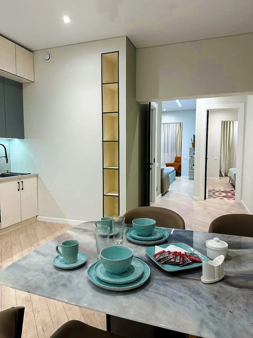 Квартира Лучшие Апартаменты Алматы Напротив ТРЦ Мега Алматы 100