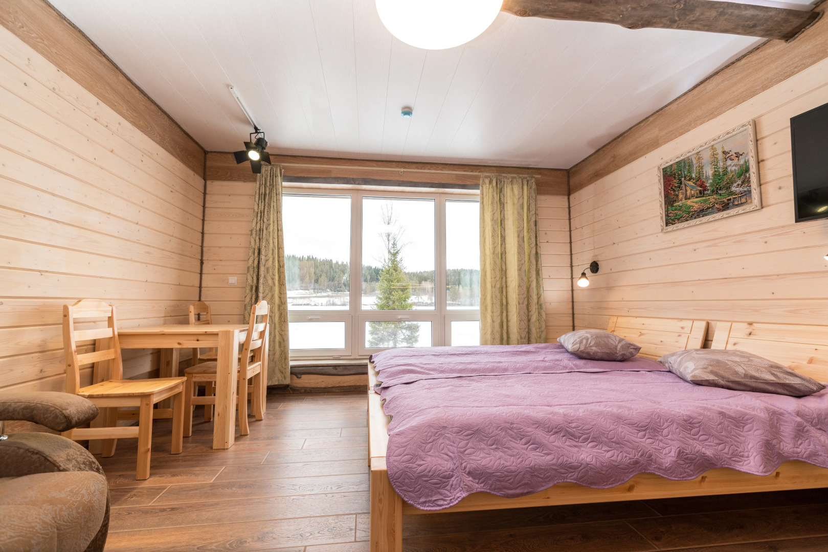 Апартаменты VILLANORDA кровати полуторки