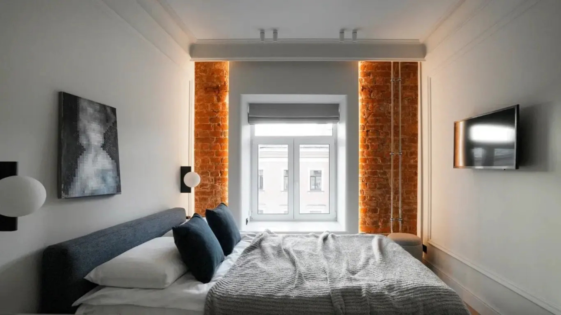 Апартаменты P.S. Apartments у Московского вокзала с видом на город