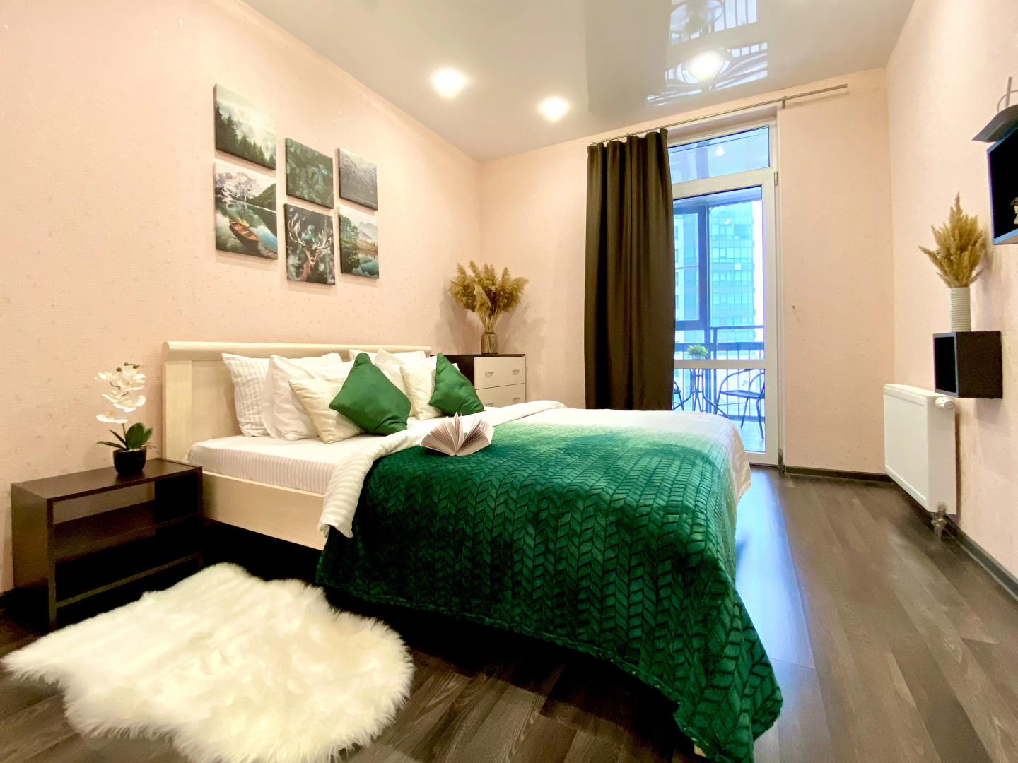 Квартира Лес Двухкомнатная квартира с шикарным Видом на Волгу