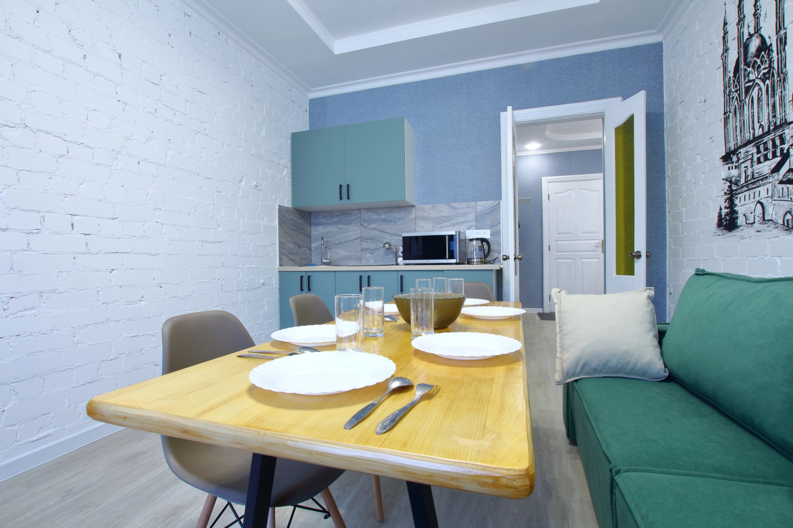 Апартаменты Квартира на Ершова 2 этаж