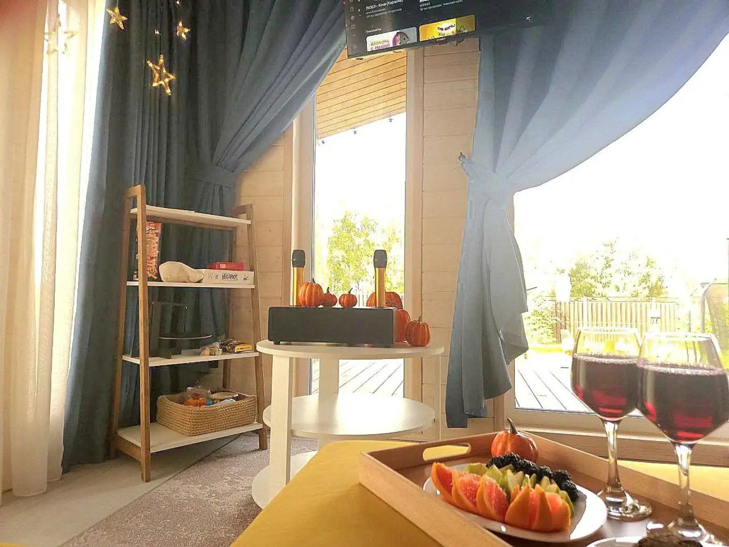 Частный дом для отдыха с гриль-мангалом, костровой и батутом