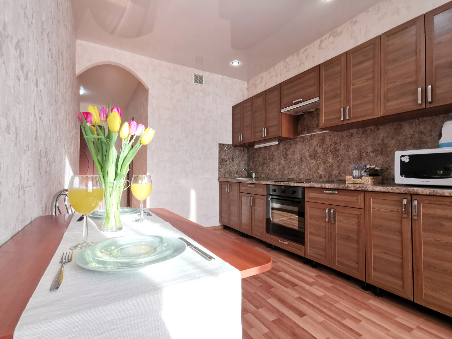 Апартаменты Уютная с видом на Волгу