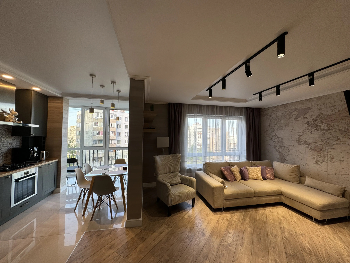 Квартира Трехкомнатные апартаменты в Рыбной деревне