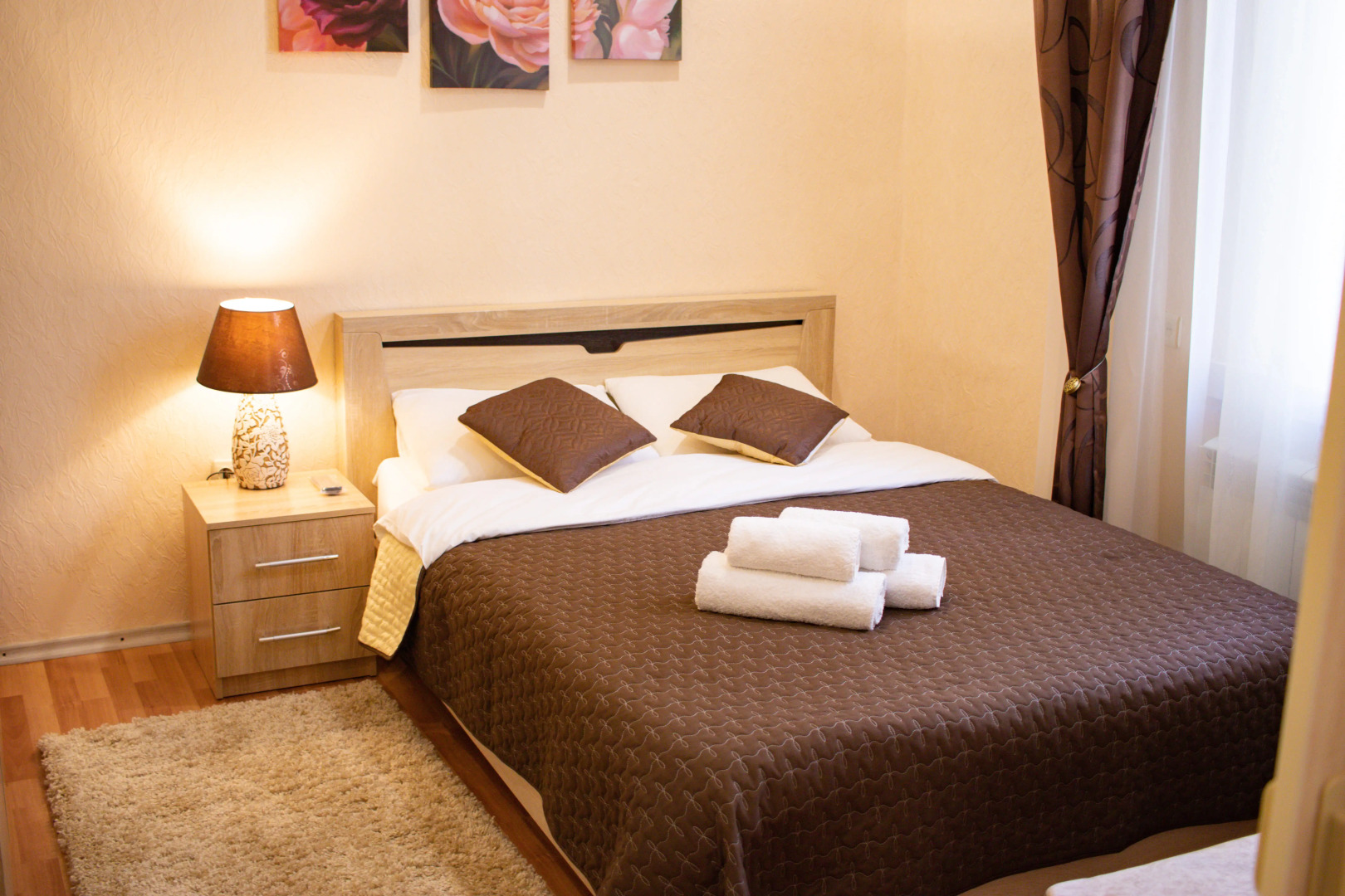 Апартаменты Sun city apartments рядом с морем