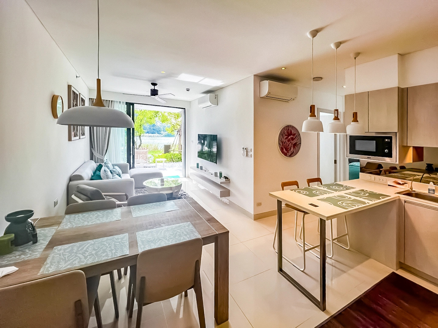 Апартаменты Двухкомнатные Cassia с террасой