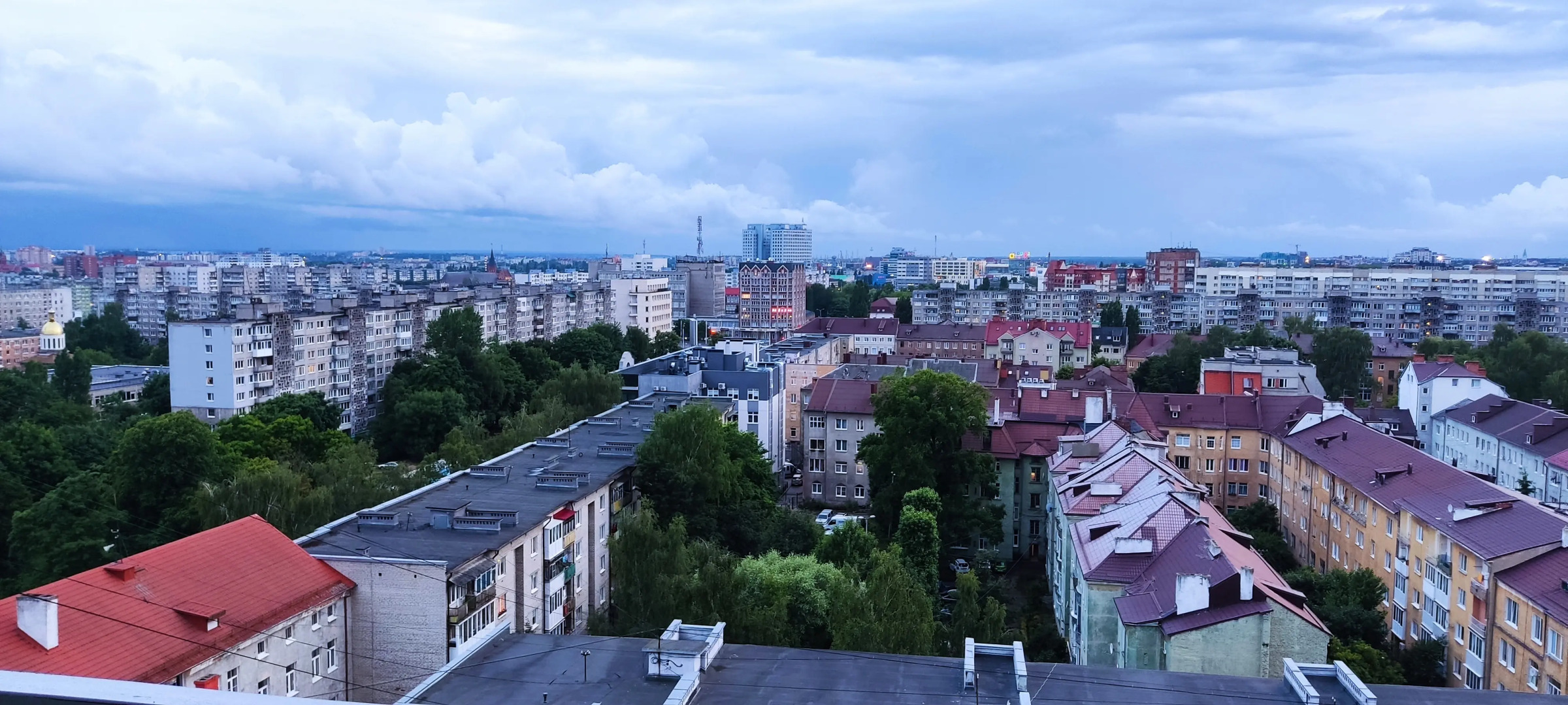 Апартаменты Altezza с панорамным видом на город с 13 этажа