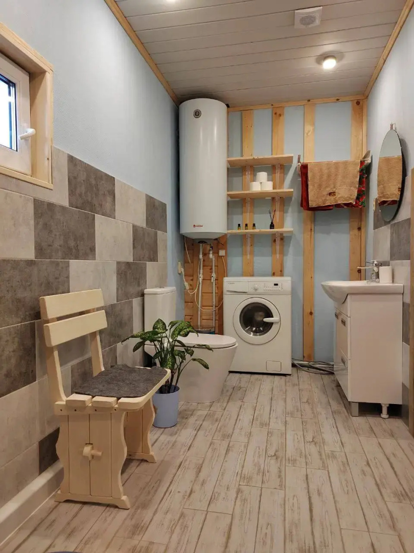 Частный дом Дом на горе с камином и сауной