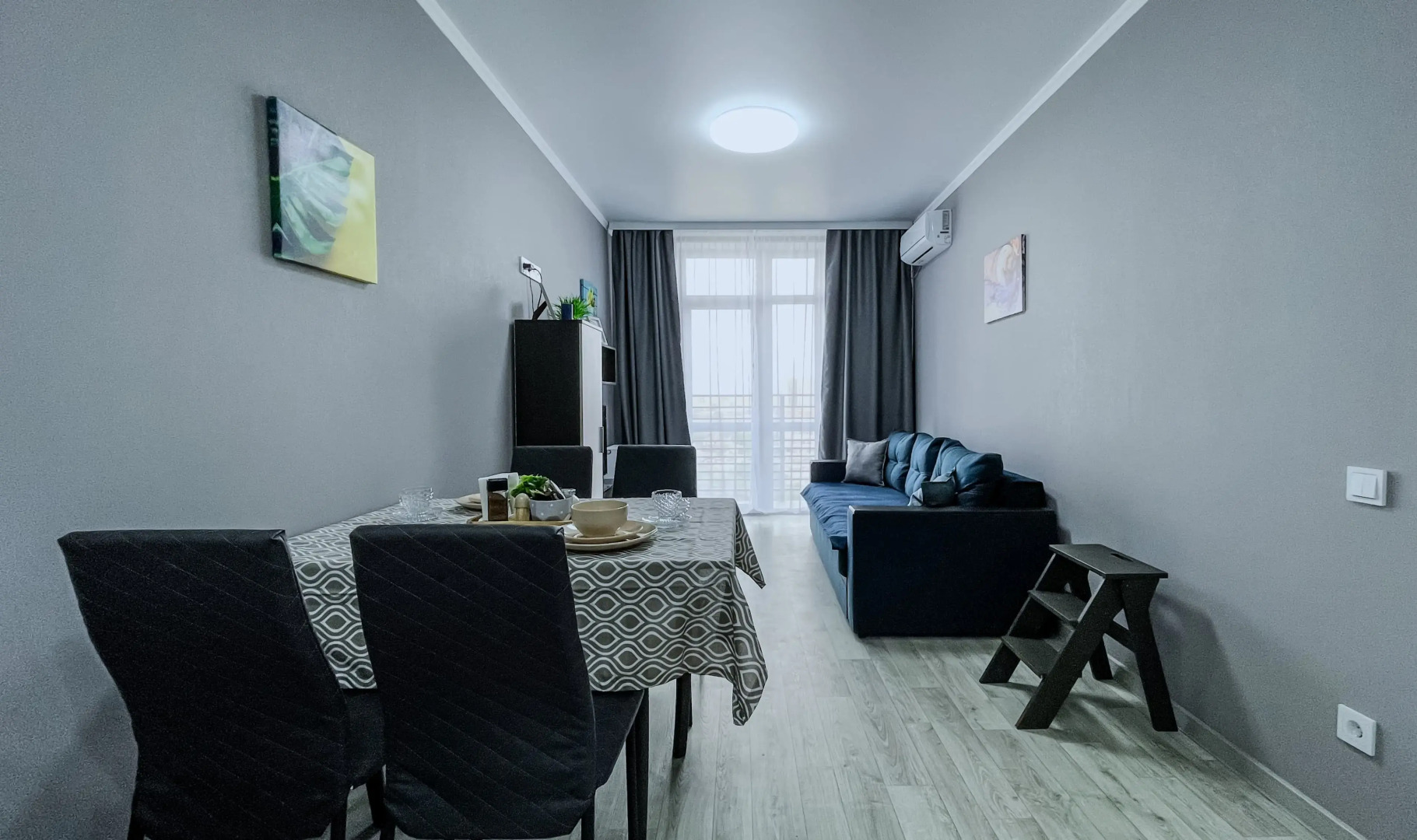 Квартира евро Green FOX с новым ремонтом в ЖК Панорама