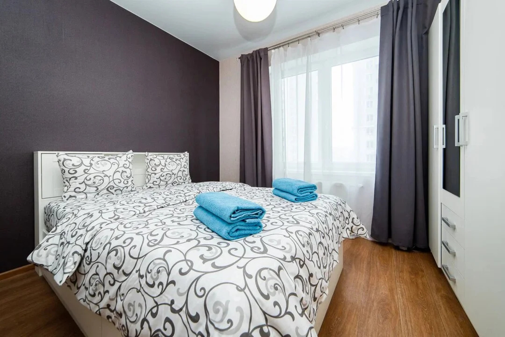 Апартаменты возле Национальной Библиотеки и ТРЦ Dana Mall на Туровского 26