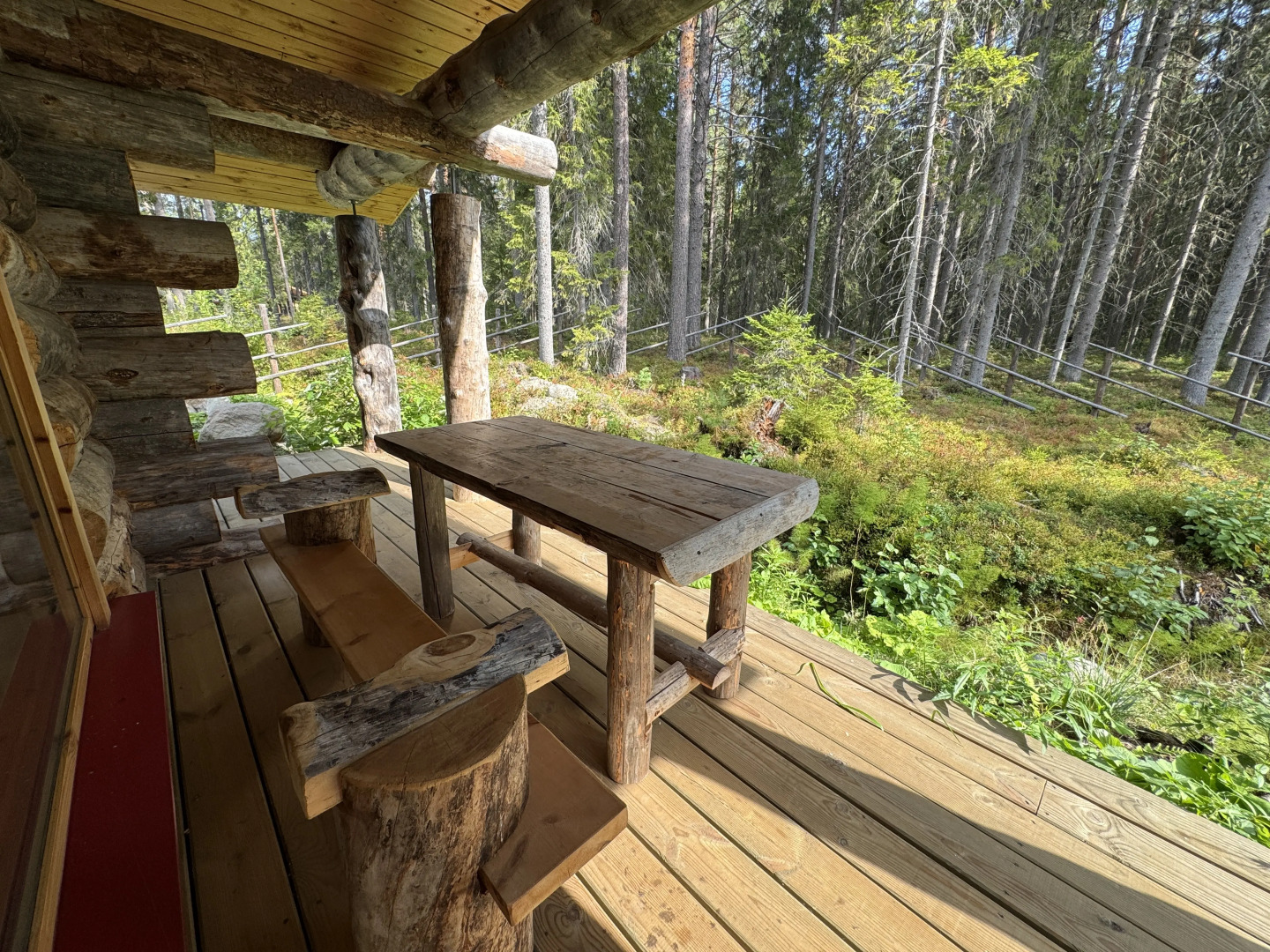 Коттедж Карелия Медвежка с Видом во Внутренний Двор