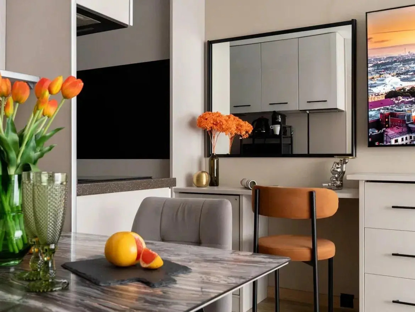 Апартаменты Granada Красивая Уютная Студия в Апарт-отеле VALO