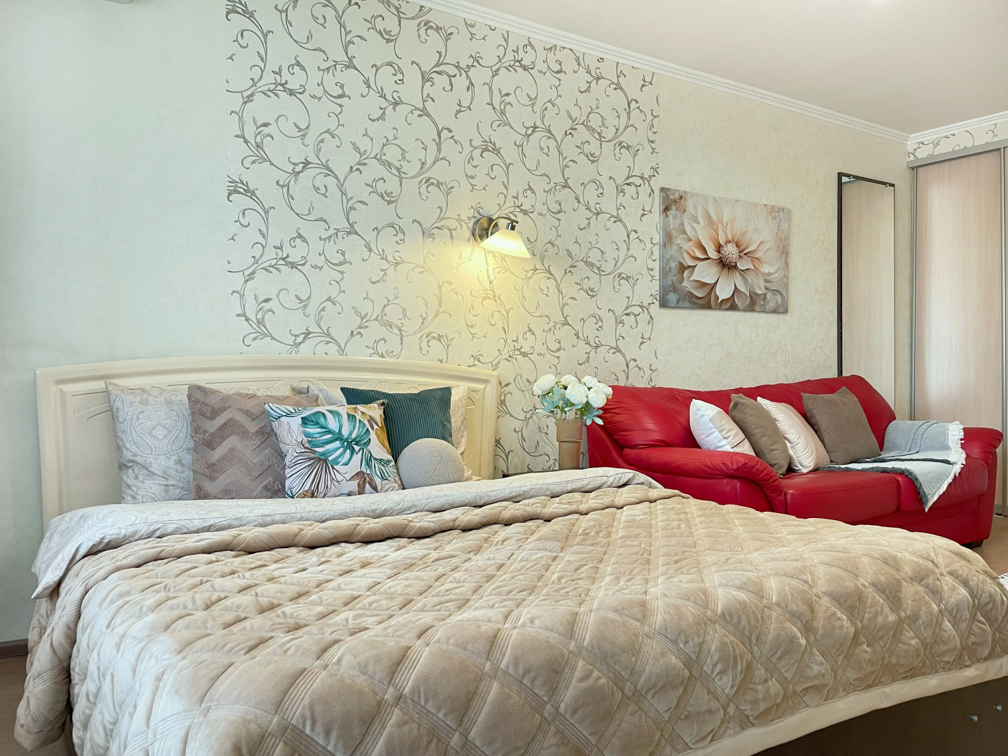 Квартира от FolkFort Уют в Зелёном Районе рядом с ТЦ и Станциями Метро