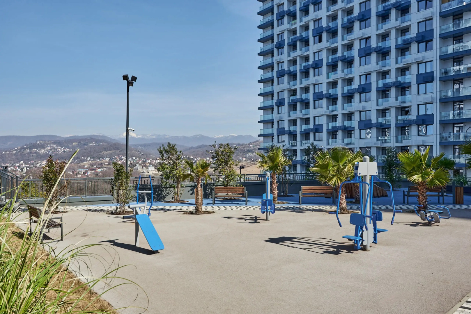 Квартира ЖИВИТЕ У МОРЯ Уютная Евродвушка в премиальном ЖК. Вид на море и горы