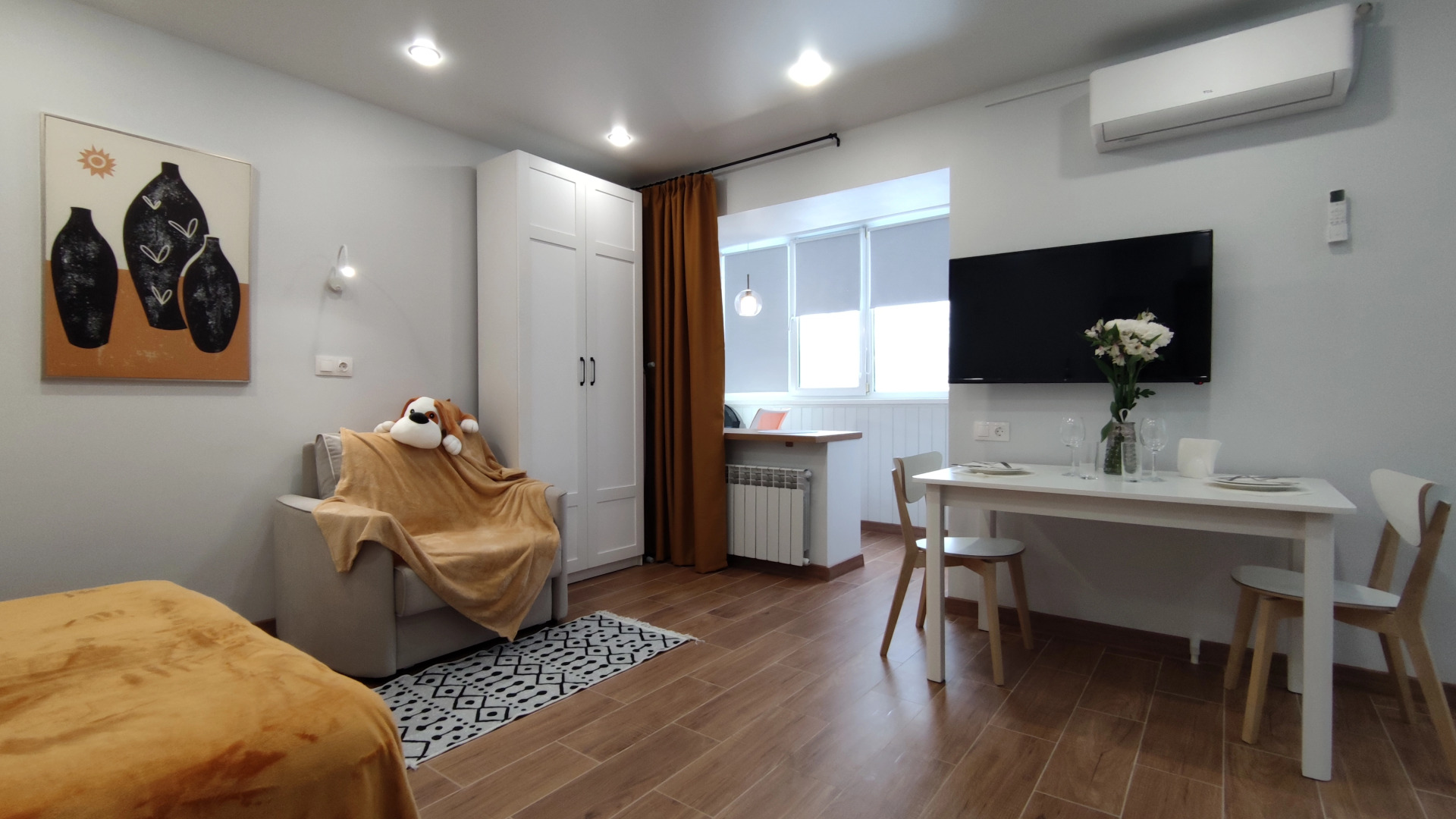 Квартира Skandi studio рядом с вокзалом