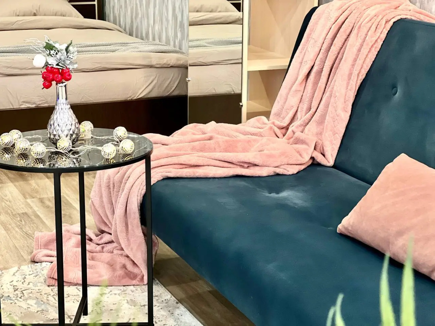 Квартира Просторная с Балконом на Строителей 2