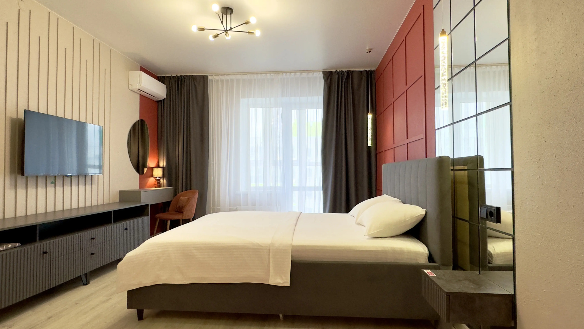 Квартира Aparts Pro Стильная 1-ком в Кошелев Парке в ЖК Видный-2 на 8 этаже