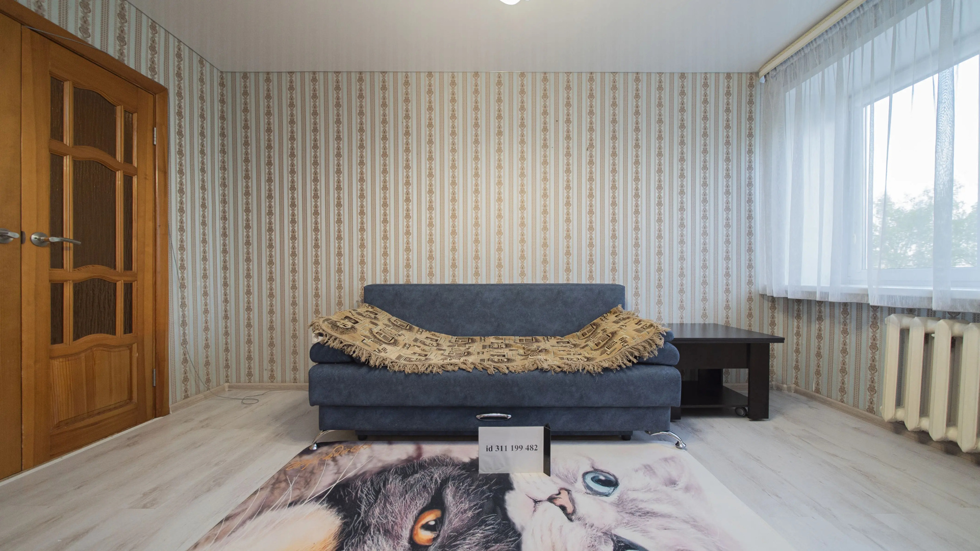 Квартира 2-к 50 м²  2 кровати