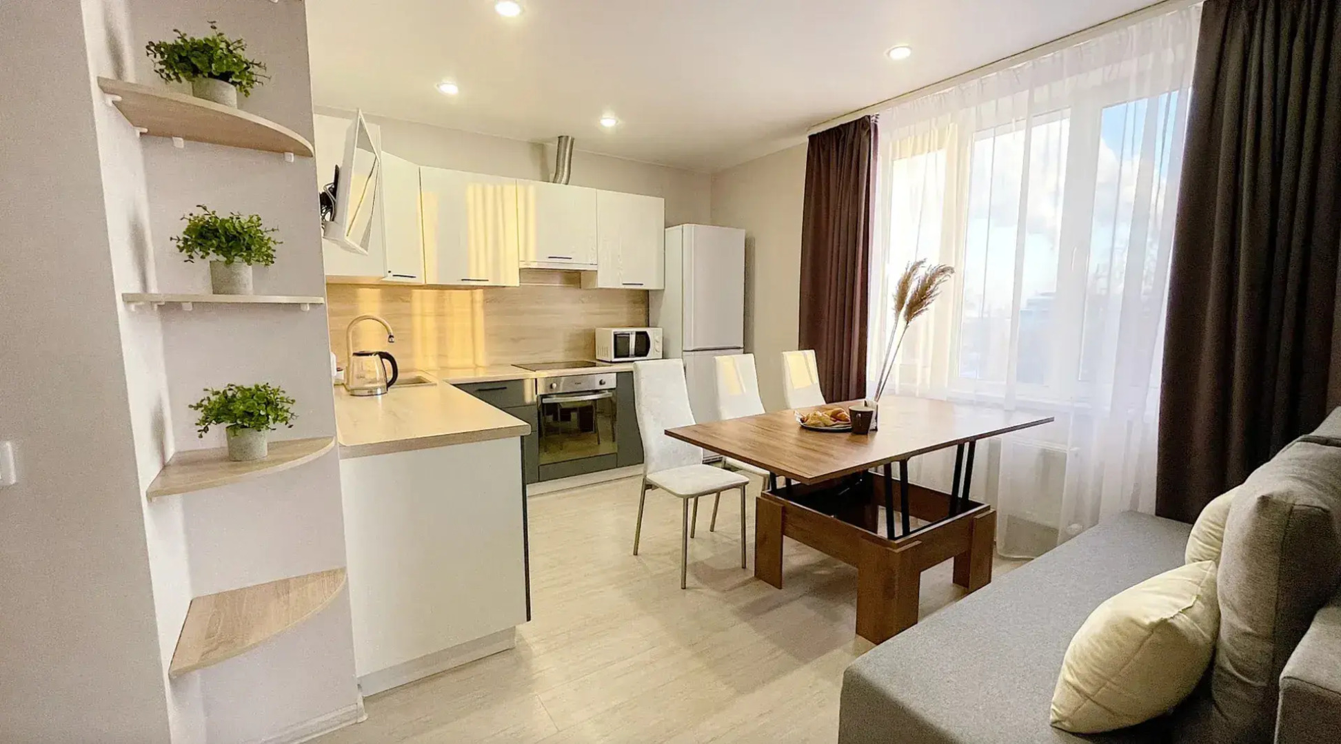 Квартира Уютная Трехкомнатная