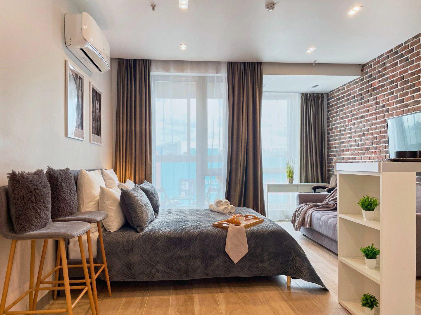 Апартаменты трендовые лофт-апартаменты у метро ЦСКА