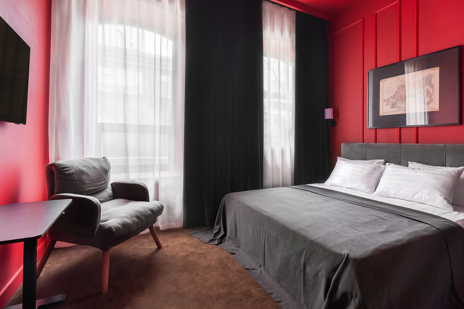 Апартаменты Red room в NikolaevBuilding