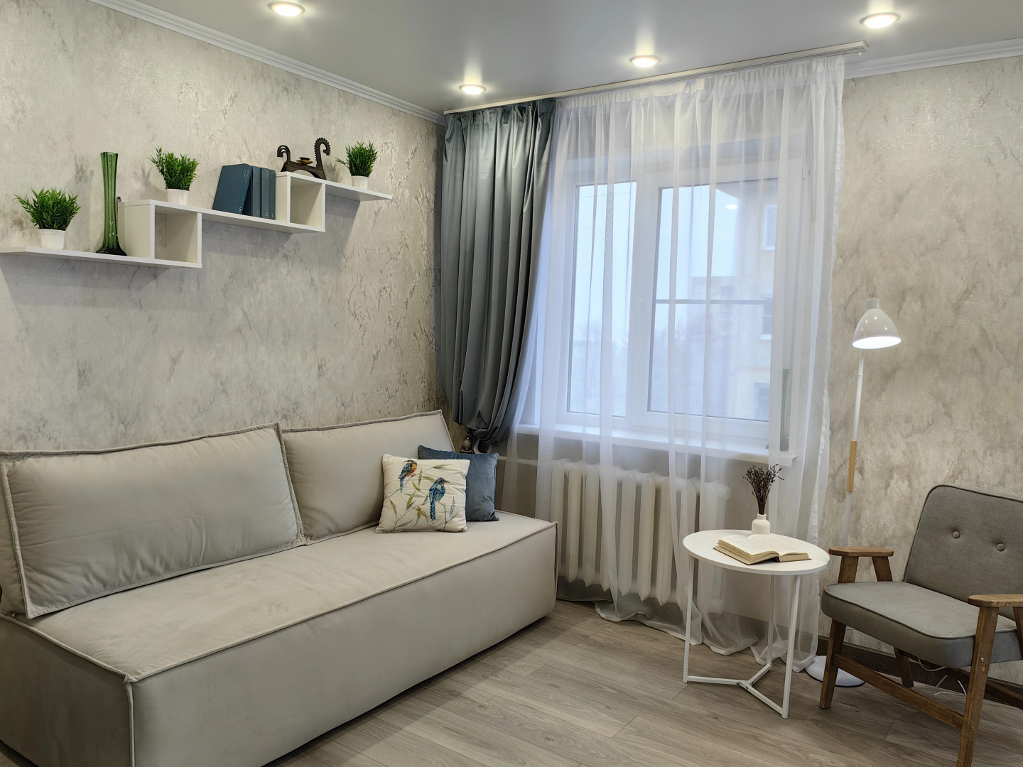 Квартира с дизайнерским ремонтом в центре Мурманска