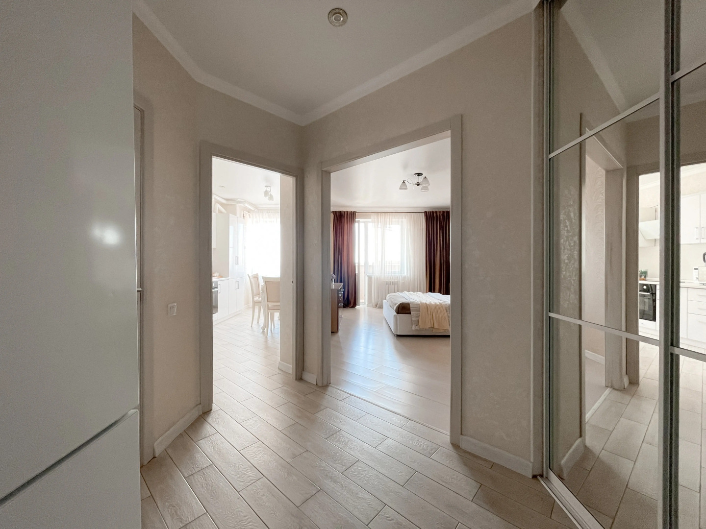 Квартира Green FOX с шикарным видом на реку Кутум