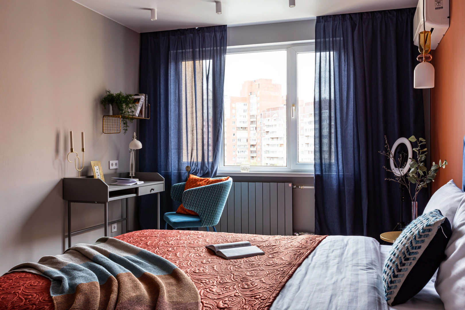 Квартира Piter Apartments двухкомнатные с кондиционером рядом с Лахтой