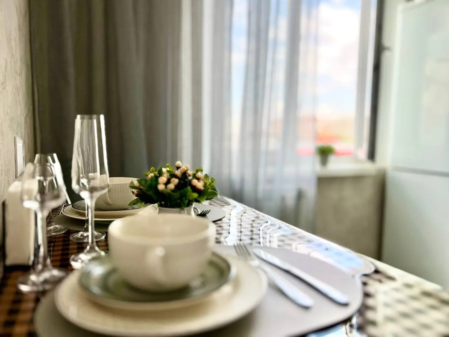 Квартира в Центре с Видом на Город