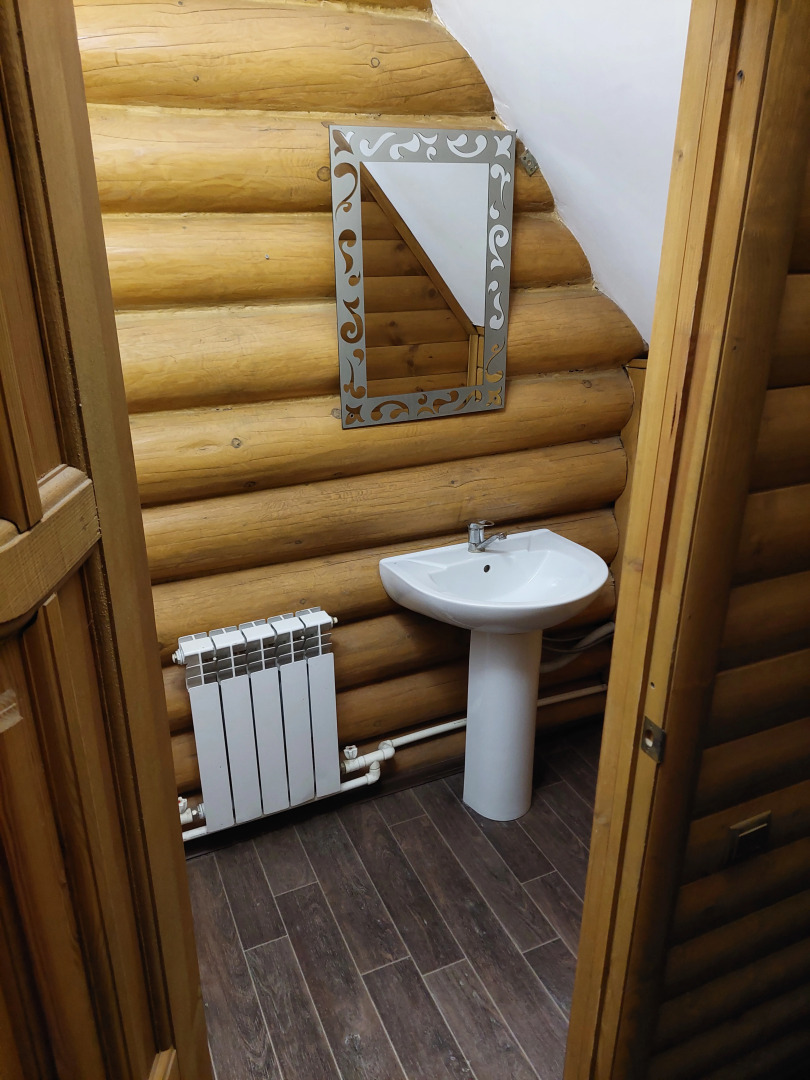 Частный дом У реки коттедж с баней на дровах и купелью