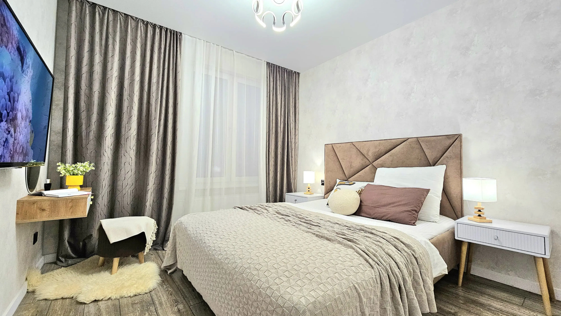 Квартира в современном доме с отличным ремонтом